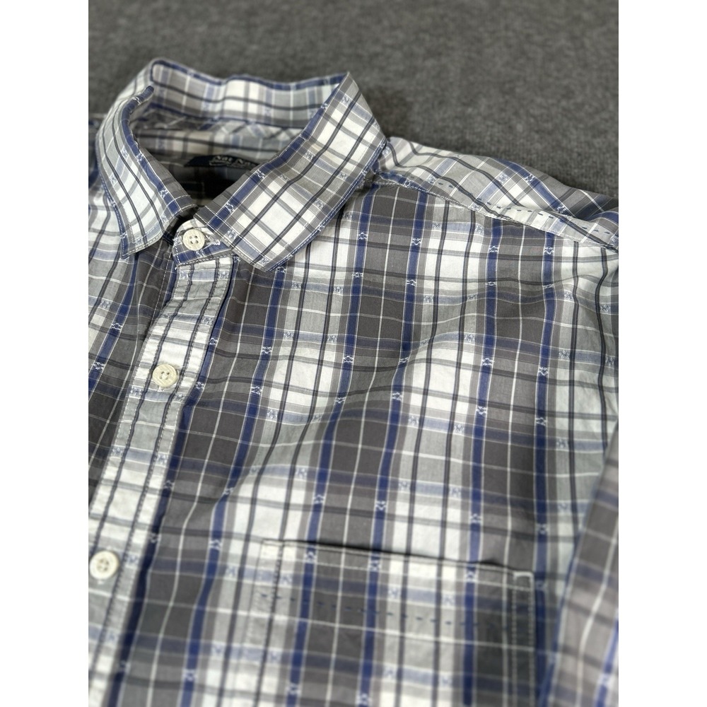 NAT NAST AMERICAN FIT LONG SLEEVE BUTTON SHIRT MENS XL‎ Plaid
